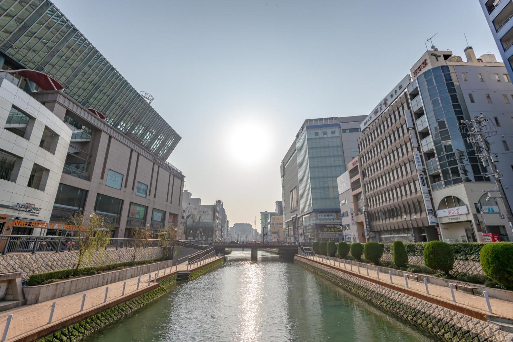 Hotel Okura Fukuoka Fukuoka  Eksteriør bilde The Nakagawa River